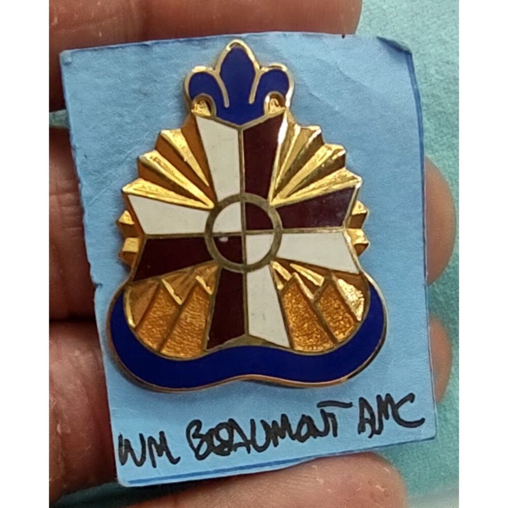 William Beaumont Army Medical Center Distinctive Unit Insignia Vintage Pin
